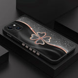 Silicone Lucky Grass Case For iPhone