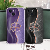 Silicone Lucky Grass Case For iPhone