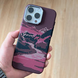 Luminous Pixels Relief Magnetic Case for iPhone