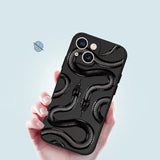 Luxurious Black Snake Case For Samsung
