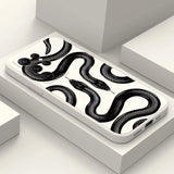 Luxurious Black Snake Case For Samsung