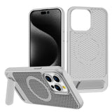 Luxury Cooling Stand Magnetic Case For iPhone
