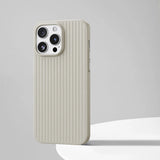 Luxury Magnetic Corrugated Pattern Case For iPhone