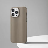 Luxury Magnetic Corrugated Pattern Case For iPhone