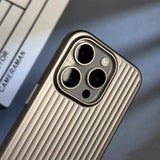 Luxury Natural Titanium Pc Case for iPhone