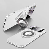 Frosted Magsafe Standing Holder Case For iPhone