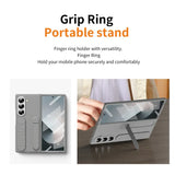 Luxury Wristband Invisible Bracket Case for Samsung Flip