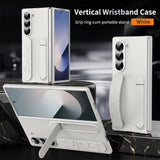 Luxury Wristband Invisible Bracket Case for Samsung Flip