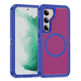 Anti Fingerprint Shockproof Magnetic Case For Samsung Galaxy