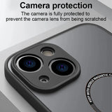 Magnetic Matte PC Case For iPhone
