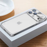 Luxury Metal Border Shockproof Case For iPhone
