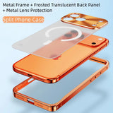 Luxury Metal Border Shockproof Case For iPhone