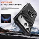 Anti-fall Shockproof Armor Ring Stand Case For iPhone