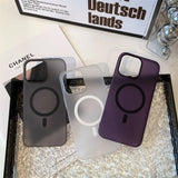 Magnetic Matte Ultra-Thin Case For iPhone