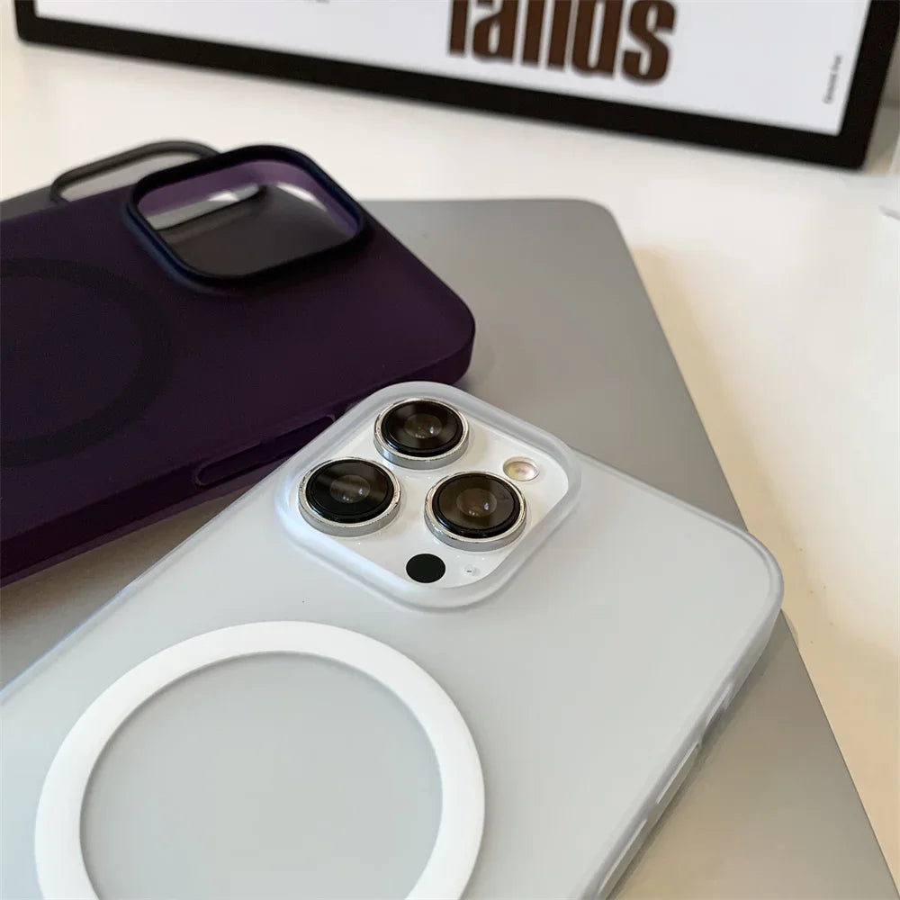 Magnetic Matte Ultra-Thin Case For iPhone