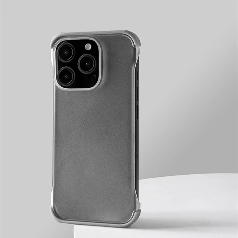 Matte Ultrathin Borderless Hit Color Case for iPhone