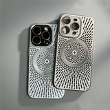 Mesh Heat Dissipation Magnetic Case For iPhone