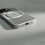 Mesh Heat Dissipation Magnetic Case For iPhone