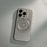 Mesh Heat Dissipation Magnetic Case For iPhone