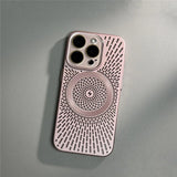 Mesh Heat Dissipation Magnetic Case For iPhone