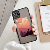 Mountain Tree Sunset Case For iPhone