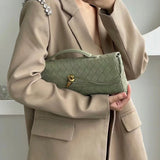 Handmade Cowhide Braided Clutch Bag