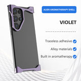 Irregular Titanium Alloy Bumper Borderless Case for Samsung