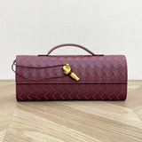 Handmade Cowhide Braided Clutch Bag