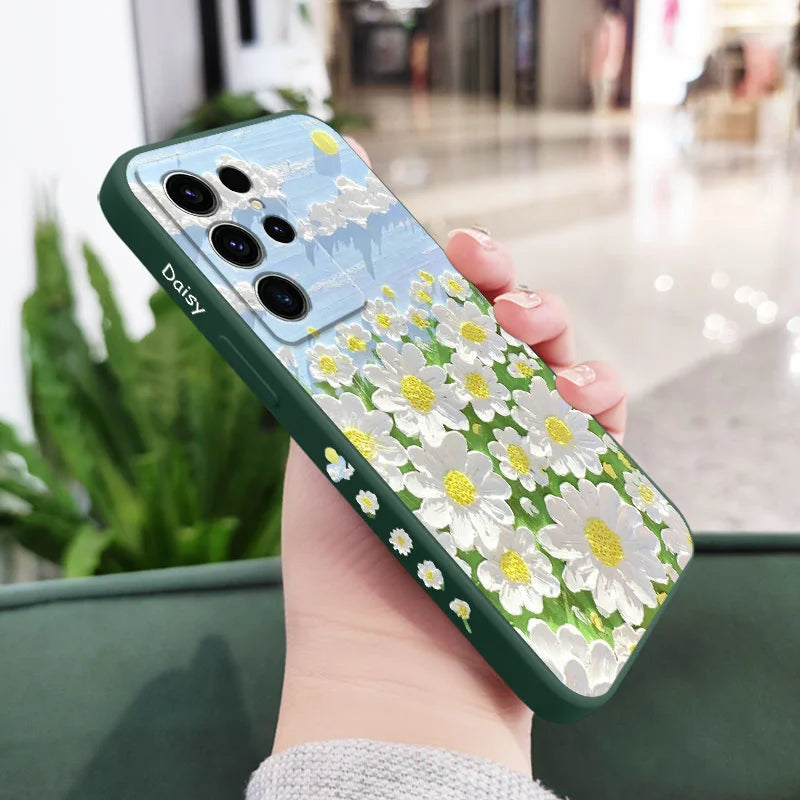 Oil Sunflower Case For Samsung Galaxy