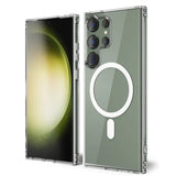 Original Transparent Hard PC Magnetic Case For Samsung