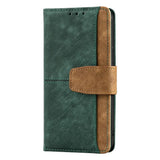 Metal buckle Leather Wallet Magnetic Flip  Case For iPhone