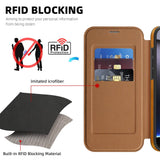 Magnetic Flip Leather Wallet Magnet Phone Case For iPhone