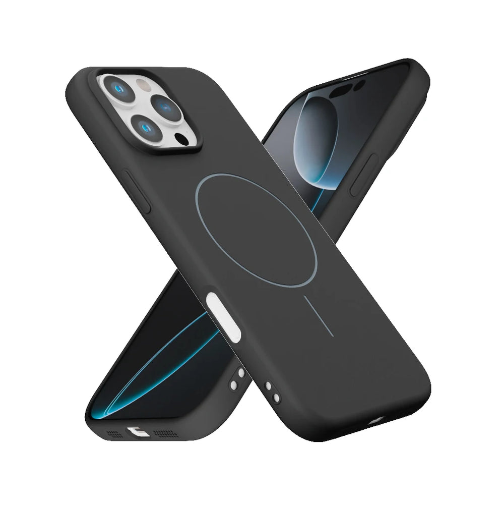 Luxury Frosted TPU Magnetic Case For iPhone