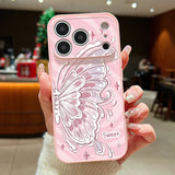 Magnetic Butterfly Pattern Phone Case For iPhone