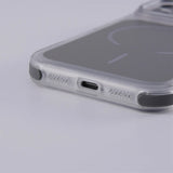 Luxury Matte Shockproof Magnetic Bumper Case For iPhone