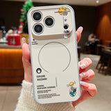Magnetic Hanging Astronaut Pattern Case For iPhone