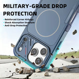 Heavy Armor Magnetic Phone Case For iPhone