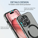 Luxury Magnetic Leather Stand Case For iPhone