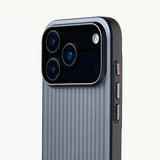 Electroplated 3D Stripes Magnetic Case for iPhone