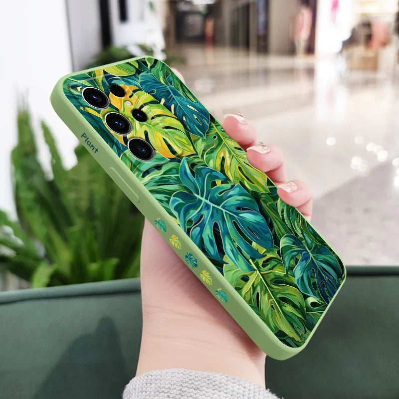 Monstera Deliciosa Case For Samsung Galaxy