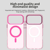 Candy Matte Transparent Magnetic Case For iPhone