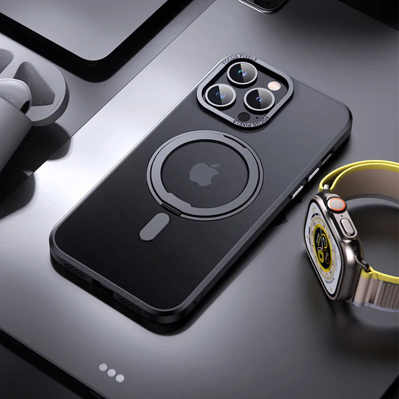 360° Rotation Holder Magnetic Case For iPhone