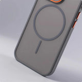 Luxury Matte Translucent Magnetic Case For iPhone