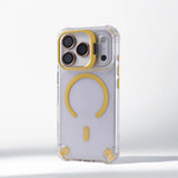 Luxury Transparent Magnetic Shockproof Case for iPhone