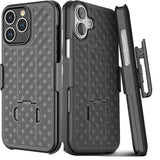 Rugged Combo Shockproof Armor Belt Clip Holster Case for iPhone