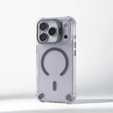 Luxury Transparent Magnetic Shockproof Case for iPhone