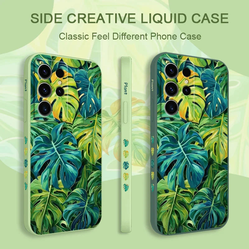 Monstera Deliciosa Case For Samsung Galaxy