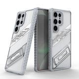 Armor Lens Protection With Holder translucent Case For Samsung