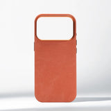 Luxury Shockproof Magnetic Fiber Leather Case For iPhone