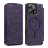 Magnetic Flip Leather Wallet Magnet Phone Case For iPhone
